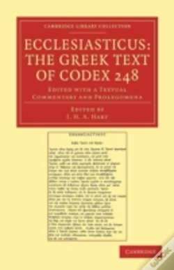 Capa do artigo Ecclesiasticus: The Greek Text Of Codex 248