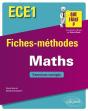 Ece1 ; Fiches-Méthodes Mathématiques ; Exercices Corrigés (Édition 2018) - Preview