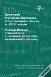 Capa do artigo Echanges Franco-Britanniques Entre Savan