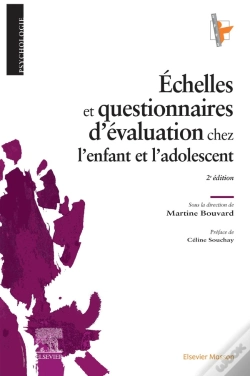 Capa do artigo Échelles Et Questionnaires D'Évaluation Chez L'Enfant Et L'Adolescent (2e Édition)