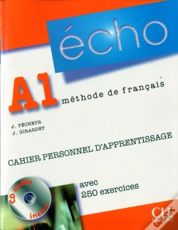 Capa do artigo Echo A1 Apprentissage Methode De Francais + Cd Audio + Cahier Personnel D'Apprentissage Avec 250 Exe