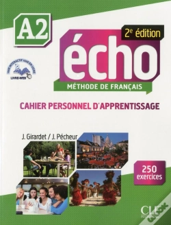 Capa do artigo Echo : Méthode De Français ; A2 ; Cahier Personnel D'Apprentissage (2e Édition)