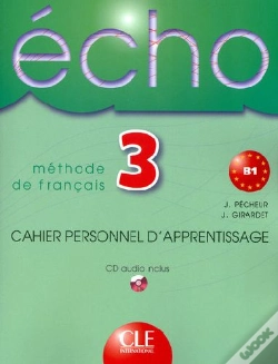 Capa do artigo Echo Niveau 3 Cahier D'Apprentissage + Cd Audio + Livret