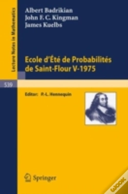 Capa do artigo Ecole D'Ete De Probabilites De Saint-Flour V, 1975