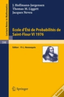 Capa do artigo Ecole D'Ete De Probabilites De Saint-Flour Vi, 1976