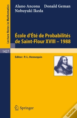 Capa do artigo Ecole D'Ete De Probabilites De Saint-Flour Xviii - 1988