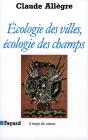 Ecologie Des Villes , Ecologie Des Champs - Preview