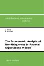Econometric Analysis Of Non-Uniqueness In Rational Expectations Models - Preview