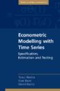 Econometric Modelling With Time Series - Preview