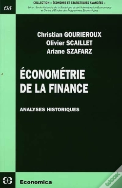 Capa do artigo Économétrie De La Finance ; Analyses Historiques