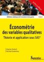 Économétrie Des Variables Qualitatives - Preview