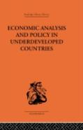 Economic Analysis And Policy In Underdeveloped Countries