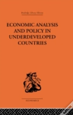 Capa do artigo Economic Analysis And Policy In Underdeveloped Countries