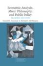 Economic Analysis, Moral Philosophy And Public Policy - Preview