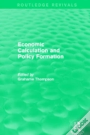 Capa do artigo Economic Calculations And Policy Formation (Routledge Revivals)