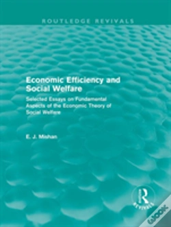 Capa do artigo Economic Efficiency And Social Welfare (Routledge Revivals)