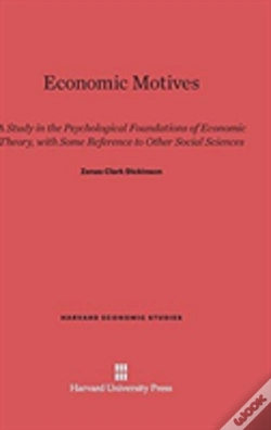 Capa do artigo Economic Motives