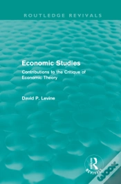 Capa do artigo Economic Studies (Routledge Revivals)