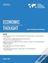 Economic Thought, Vol 4, No 1, 2015