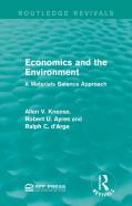Economics And The Environment