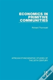 Economics In Primitive Communities