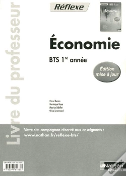 Capa do artigo Economie Bts 1e Annee (Pochette Reflexe) Professeur 2011