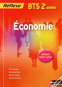 Capa do artigo Economie Bts 2 (Pochette Reflexe) Eleve 2012
