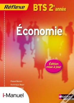 Capa do artigo Economie Bts 2eme Annee (Pochette Reflexe) Licencenumerique Eleve I-Manuel+Ouvrage Papier