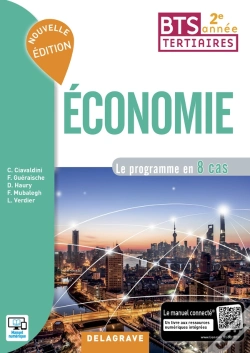 Capa do artigo Économie ; Bts Tertiaires 2e Année ; Pochette Élève ; Le Programme En 8 Cas (Édition 2017)