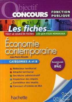 Capa do artigo Économie Contemporaine ; Catégories A Et B