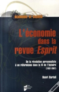 Capa do artigo Economie Dans La Revue Esprit