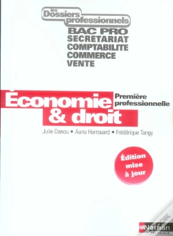 Capa do artigo Economie-Droit ; 1ere Pro