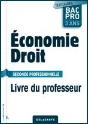 Économie-Droit ; 2nde Professionnelle ; Livre Du Professeur - Preview