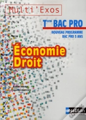 Capa do artigo Economie-Droit Terminale Bac Pro - Pochette (Multi