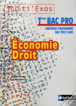 Capa do artigo Economie-Droit Terminale Bac Pro - Pochette (Multi'Exos) Livre De L'Eleve 2012