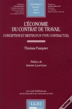 Capa do artigo economie du contrat de travail t.53 (