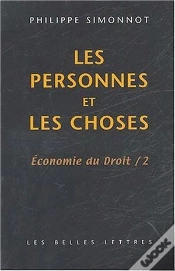 Capa do artigo Economie Du Droit T.2 ; Les Personnes Et Les Choses