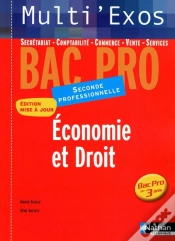 Capa do artigo Économie Et Droit ; Seconde Professionnelle ; Livre De L