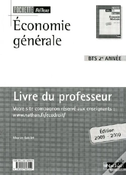 Capa do artigo Économie Générale ; Bts ; 2ème Année ; Livre Du Professeur (Édition 2009/2010)