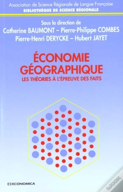 Capa do artigo Economie Geographique ; Les Theories A L'Epreuve Des Faits