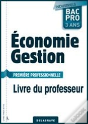 Capa do artigo Économie-Gestion ; 1ère Bac Pro Industriel ; Livre Du Professeur