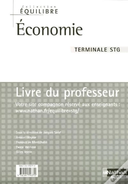 Capa do artigo Economie Terminale Stg Equilibre Prof 2006