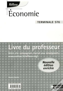 Capa do artigo Economie Terminale Stg Pochette Reflexe Livre Du Professeur 2008