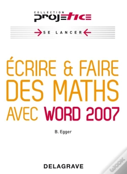Capa do artigo Écrire, Faire Des Maths Avec Word 7 (Édition 2010)