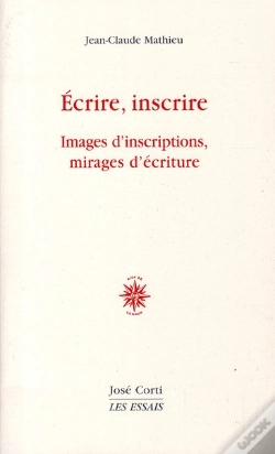 Capa do artigo Écrire, Inscrire ; Images D'Inscriptions, Mirages D'Écriture