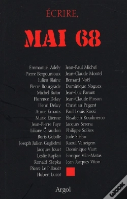 Capa do artigo Écrire, Mai 68