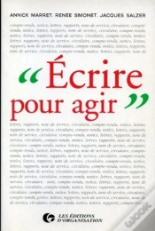 Capa do artigo Ecrire Pour Agir