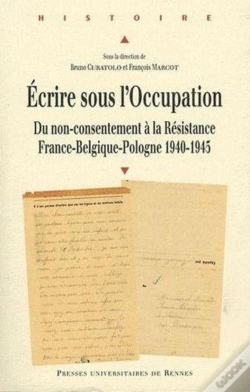 Capa do artigo Ecrire Sous L'Occupation