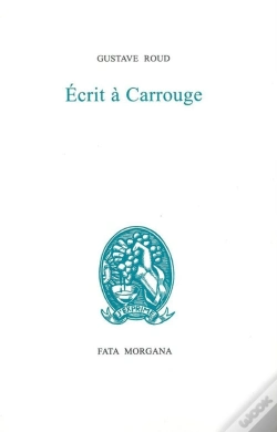 Capa do artigo Écrit À Carrouge