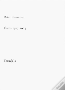 Capa do artigo Ecrits 1963-1984 Peter Eisenman